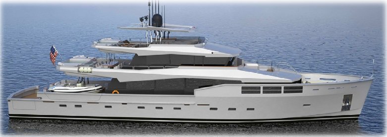 40m Luxury Aluminium Yacht